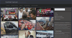 Desktop Screenshot of centralcancun.com.mx